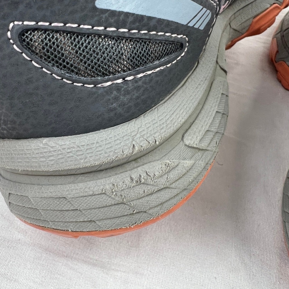 ASICS Gel Venture‎ 6 Trail Running Shoes Women 7.5 Gray Pink Orange Athletic - Picture 6 of 10